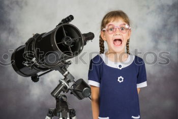 Similar – Image, Stock Photo Woman in protective clothes posing with a blue paint roller #DIY