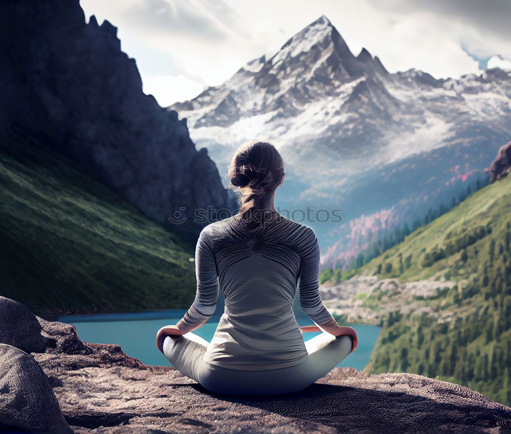 Similar – Image, Stock Photo outlook Well-being