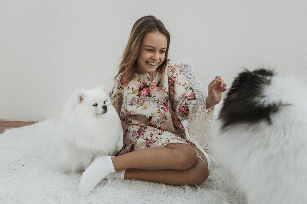 Similar – Image, Stock Photo afrcian girl giving teddy sweets at home