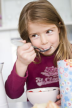 Similar – Image, Stock Photo Portrait of little girl preparing baking cookies.