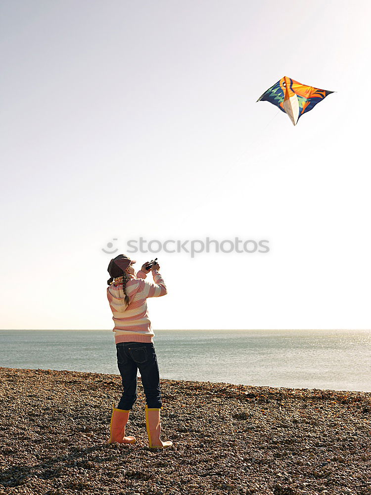 Similar – Image, Stock Photo kite excursion