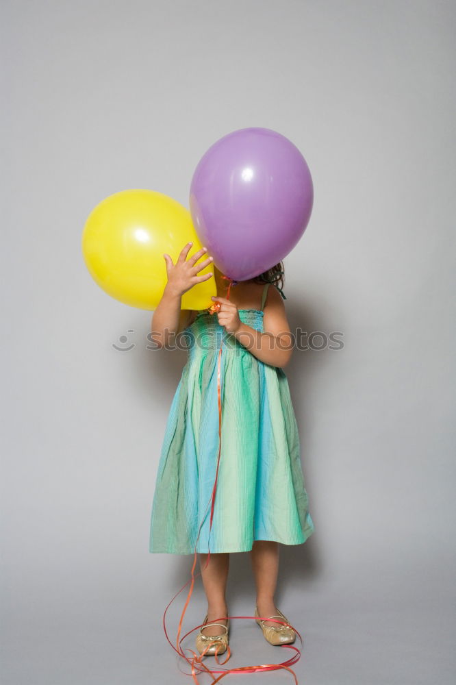 Foto Bild between balloons