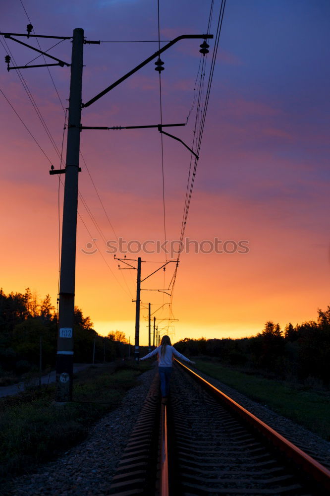 Image, Stock Photo occident Street lighting