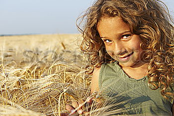 Similar – Image, Stock Photo hat face Child Girl