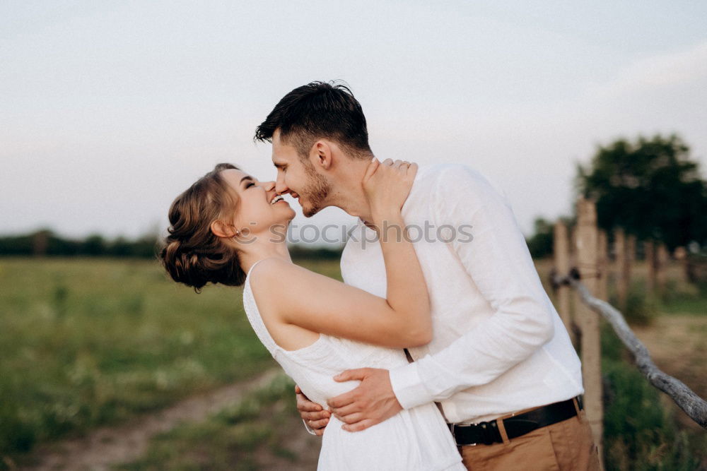 Similar – Image, Stock Photo Kiss me Wedding