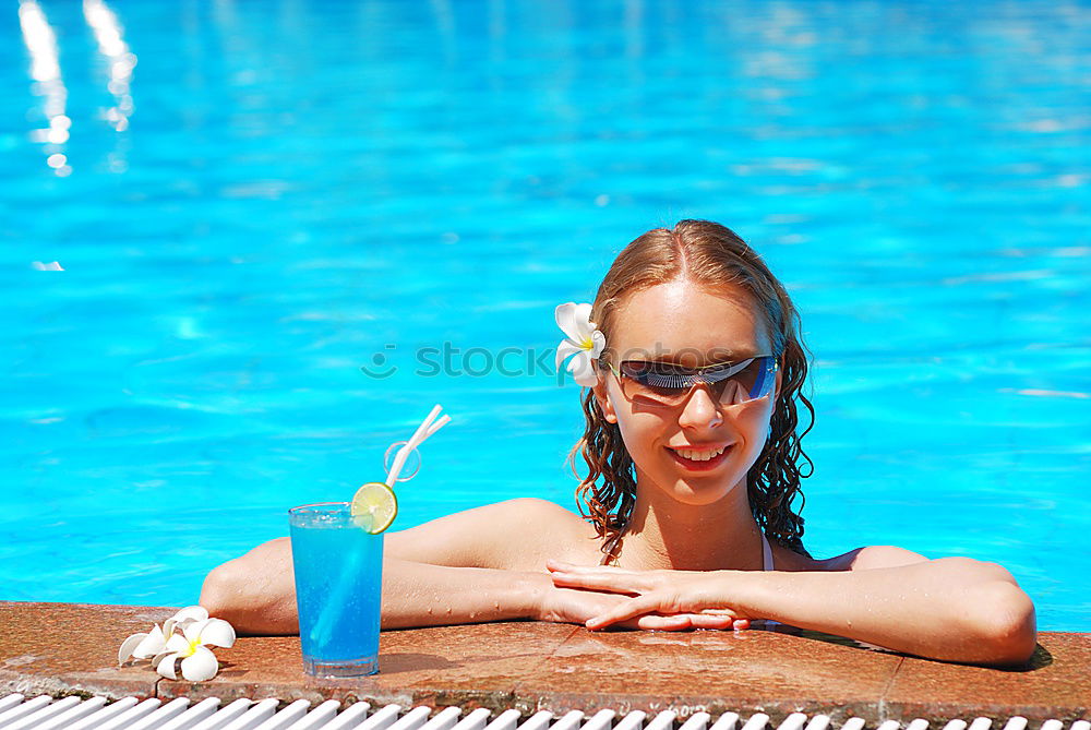 Similar – Image, Stock Photo beautiful young woman holding a piece of watermelon