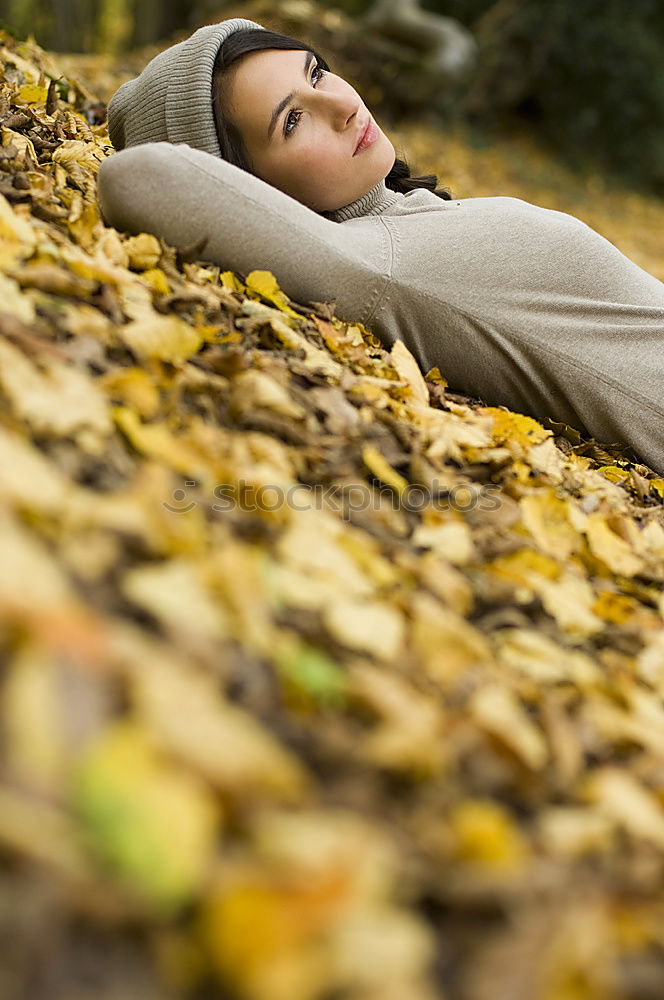 Similar – Image, Stock Photo #A# Autumn seat Feminine 1