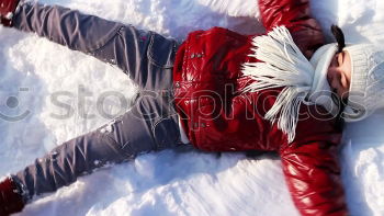 Image, Stock Photo slaphappy Happiness Jump