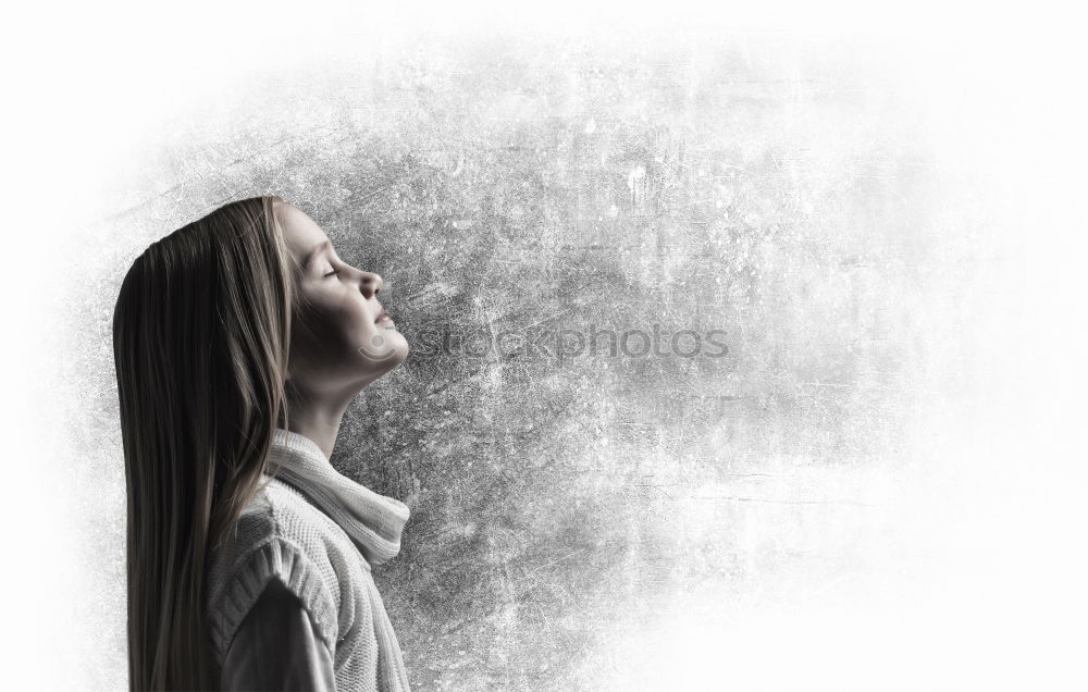 Similar – Image, Stock Photo you in the wind