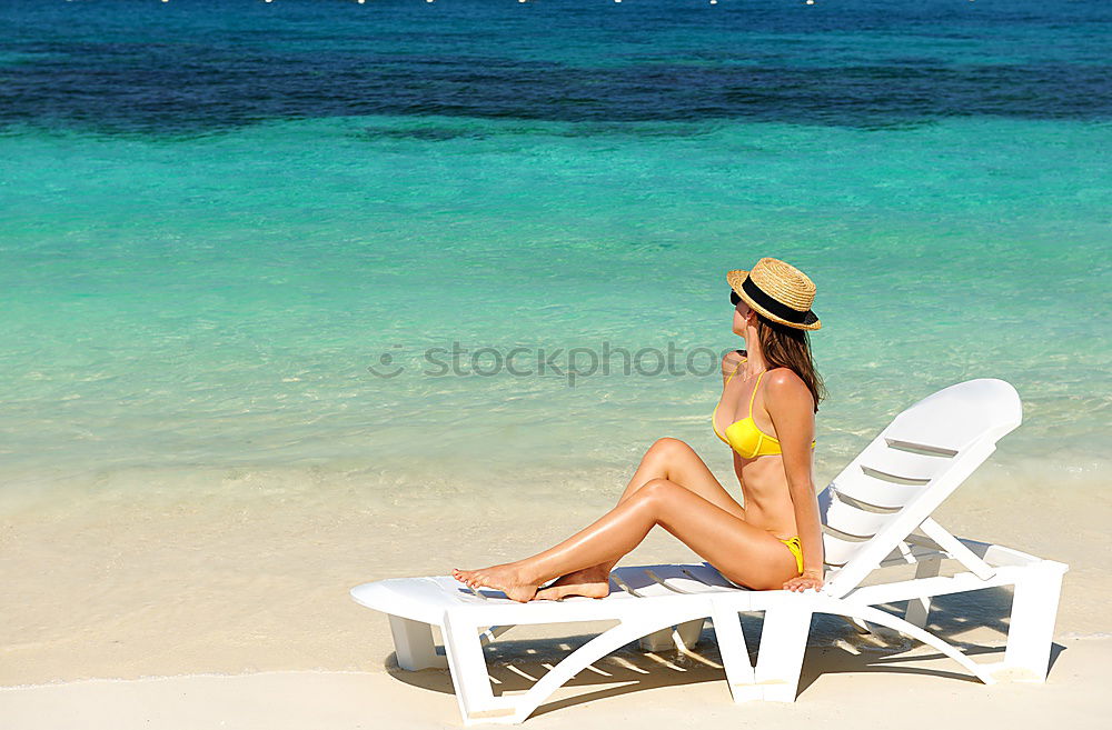 Similar – Image, Stock Photo Girl at Bavaro Beaches in Punta Cana, Dominican Republic