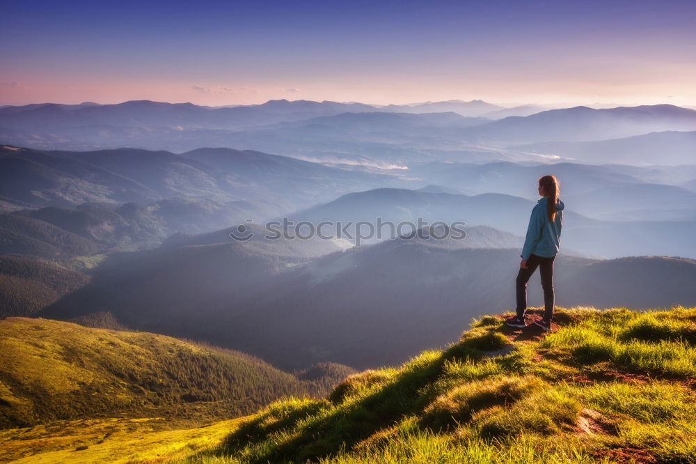 Similar – Image, Stock Photo Anna is watching TV Girl 1