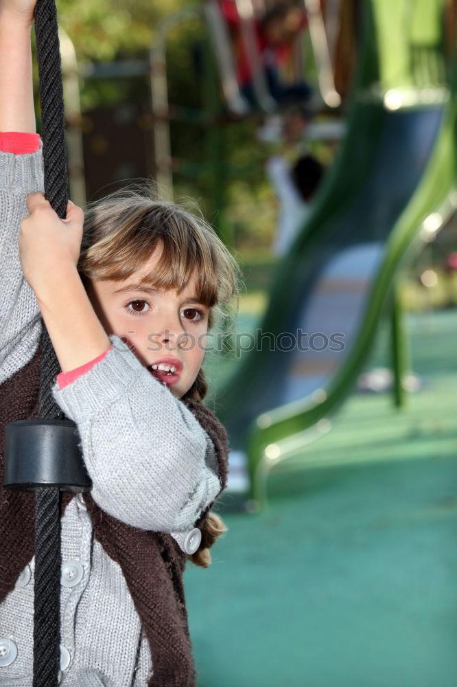 Similar – Child on a slide Joy