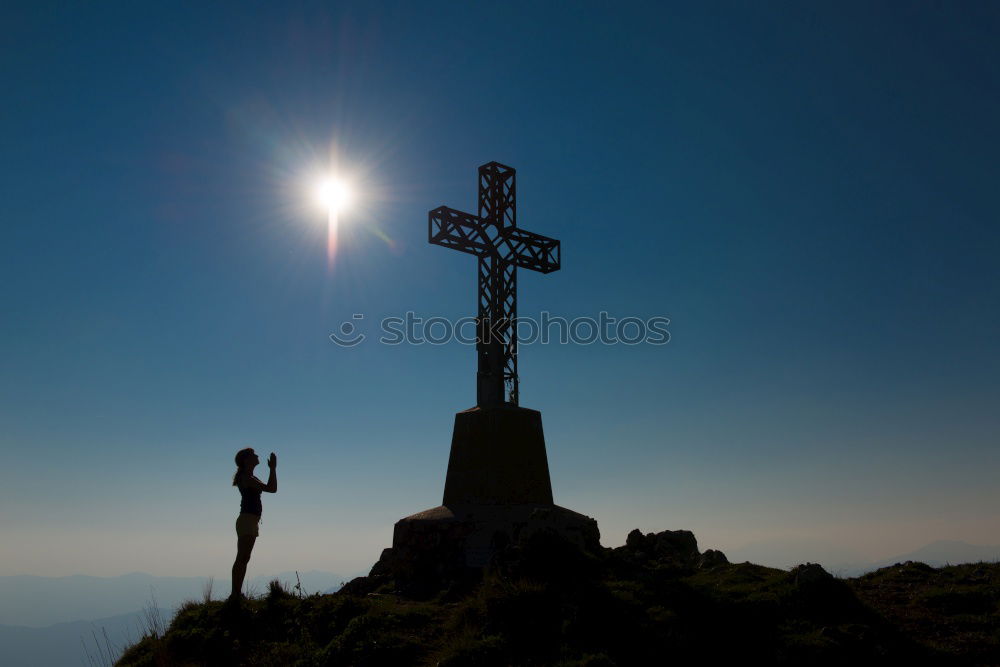 Similar – summit atmosphere at hochschwab