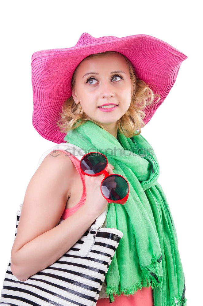 Similar – Image, Stock Photo Beautiful girl disguised of witch decorating a pumpkin at home.