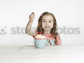 Similar – Image, Stock Photo happy toddler playing in kitchen