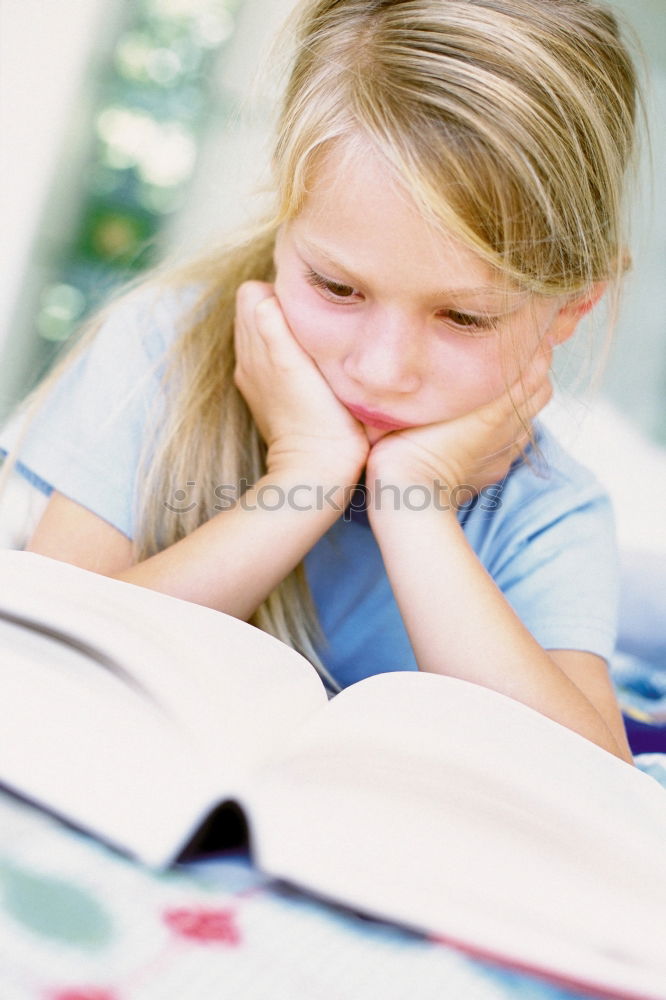 Similar – Bored girl in classroom