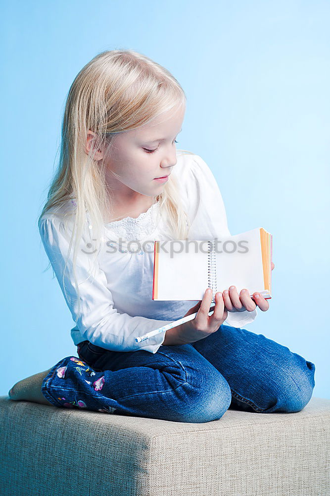 Similar – Image, Stock Photo Kid playing with skateboard