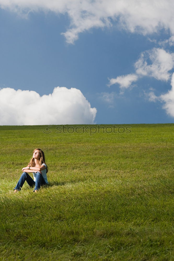 Similar – Senior couple in a meadow