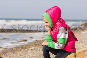 Similar – Image, Stock Photo little red riding hood