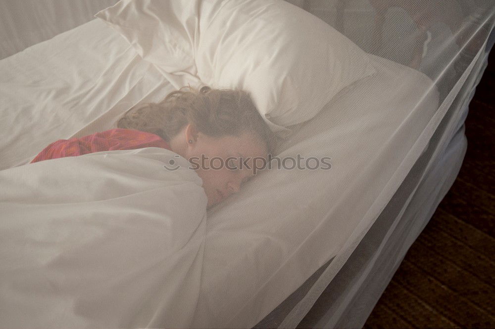 Similar – Image, Stock Photo thinking of you Bed Dream