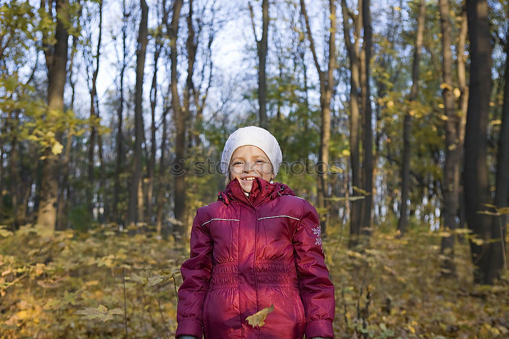 Similar – Senior citizen looks up in the forest