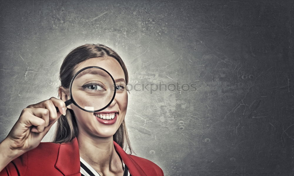 Similar – Image, Stock Photo Portrait of attractive redhead woman