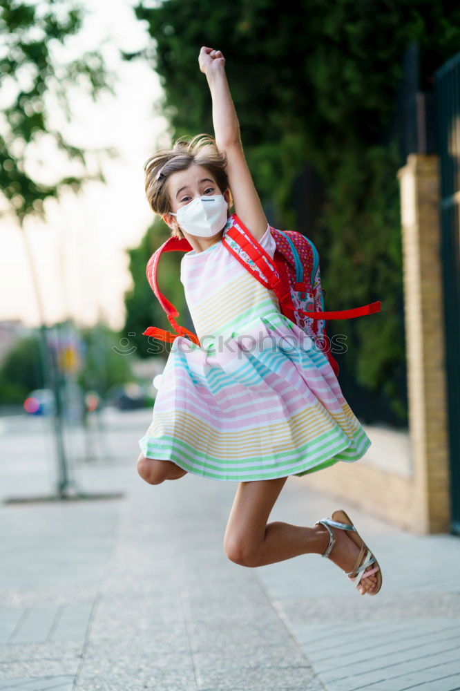 Similar – Image, Stock Photo portrait outdoors of a young beautiful woman