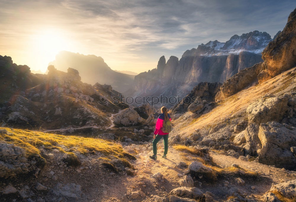 Similar – Image, Stock Photo Dolomites High plain