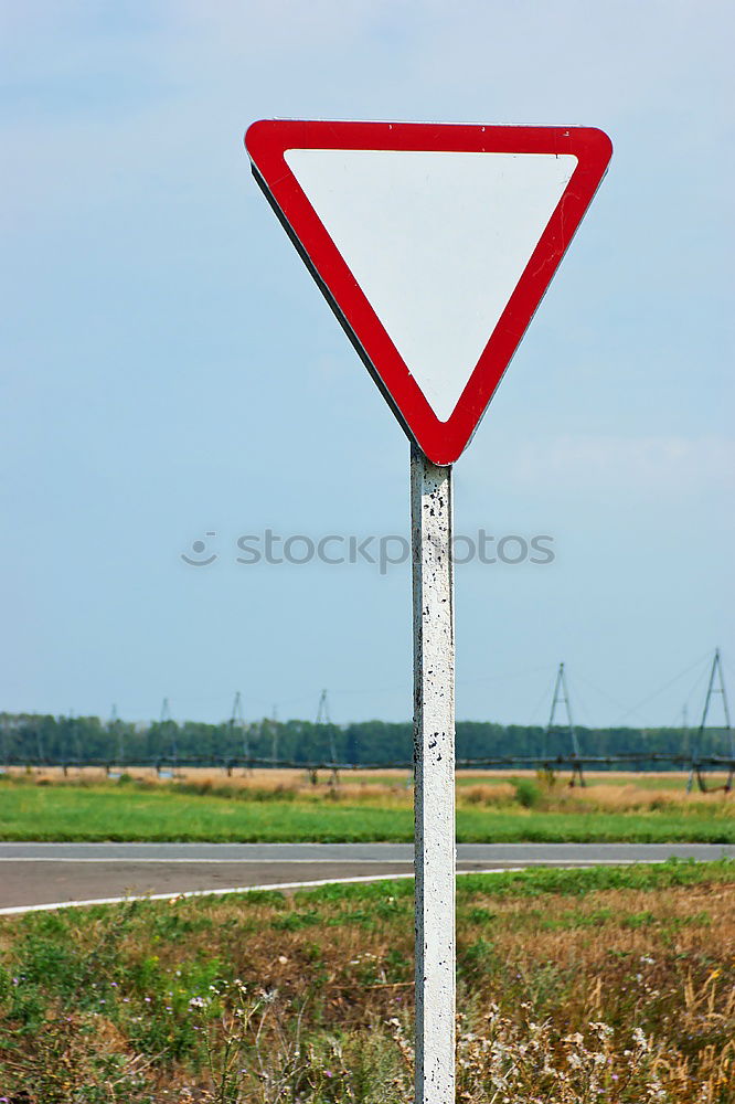 Similar – 30 on grass Road sign