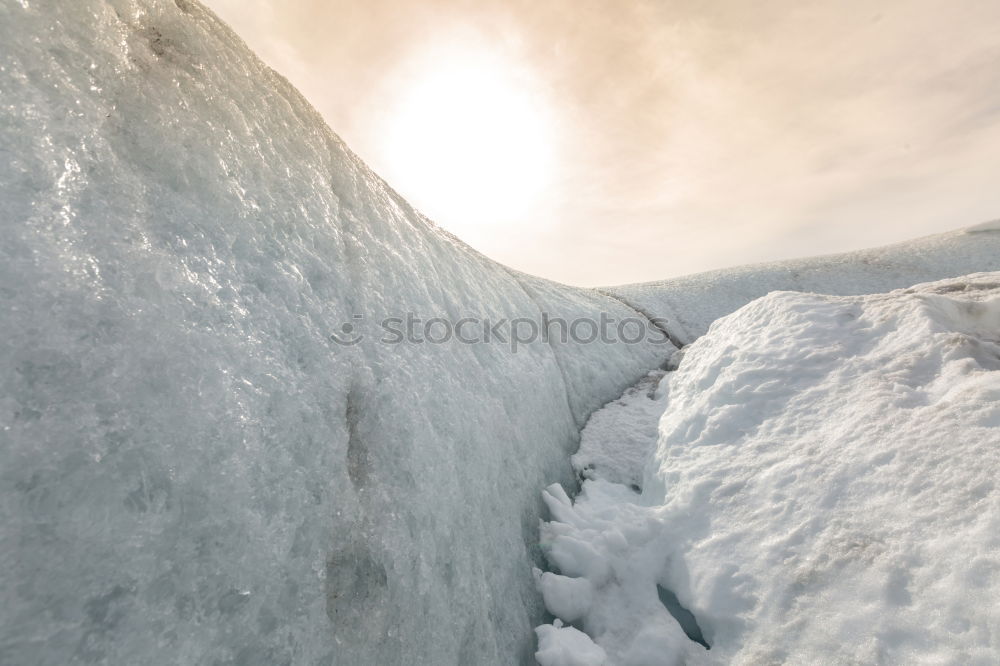 Similar – Crack in an ice of Baikal