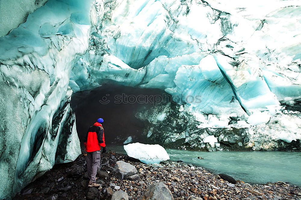 Similar – Foto Bild auf’n Sprung Gletscher Eis