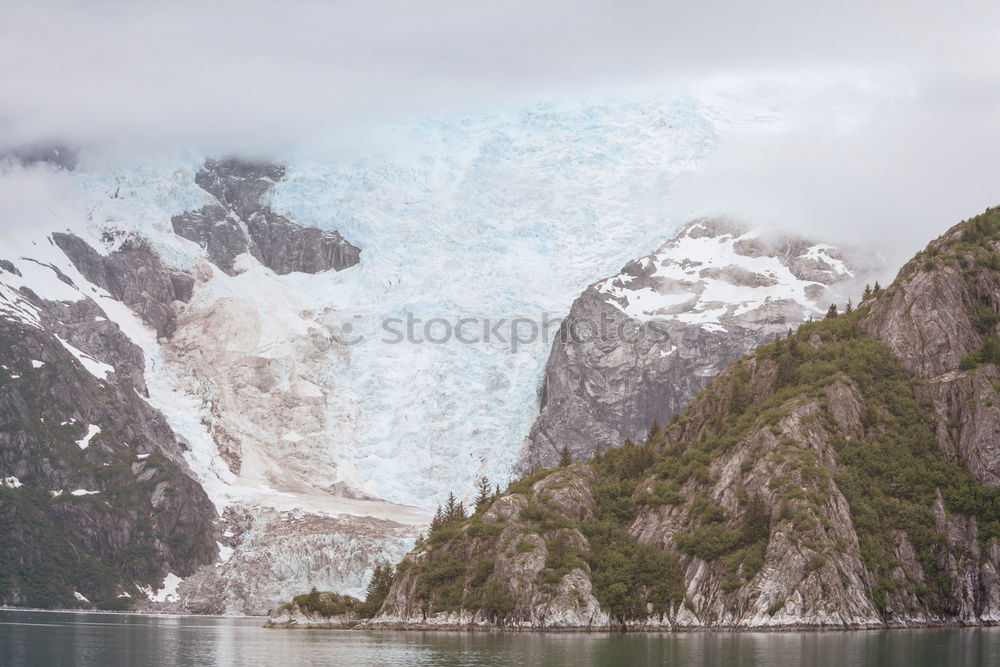 Similar – Image, Stock Photo mountain lake Nature Gray