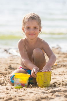 Similar – Kid in snorkel mask posing on poolside