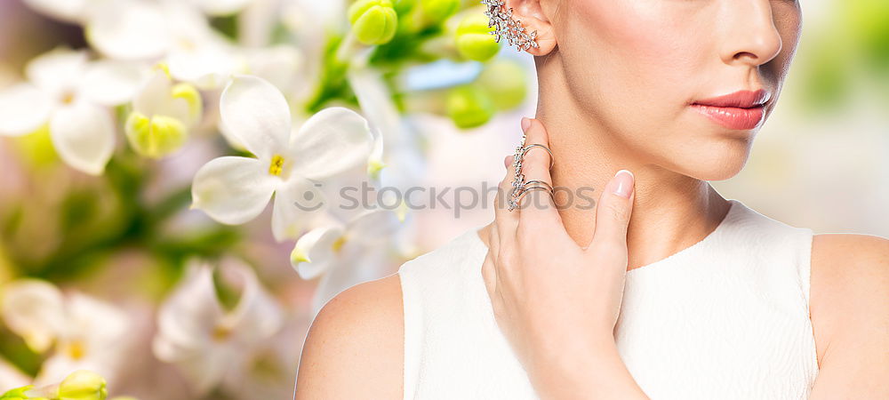 Similar – Image, Stock Photo Happy woman with red hair and yellow dress