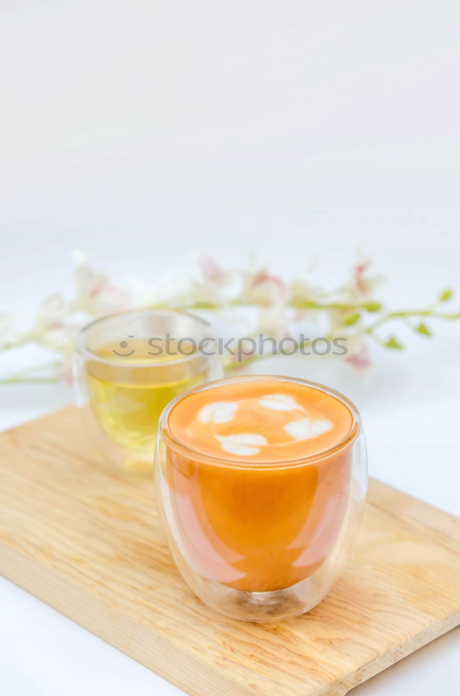 Similar – Image, Stock Photo Honey with fresh fruit tree blossoms