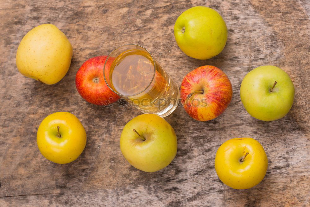 Image, Stock Photo Fresh apple juice Food