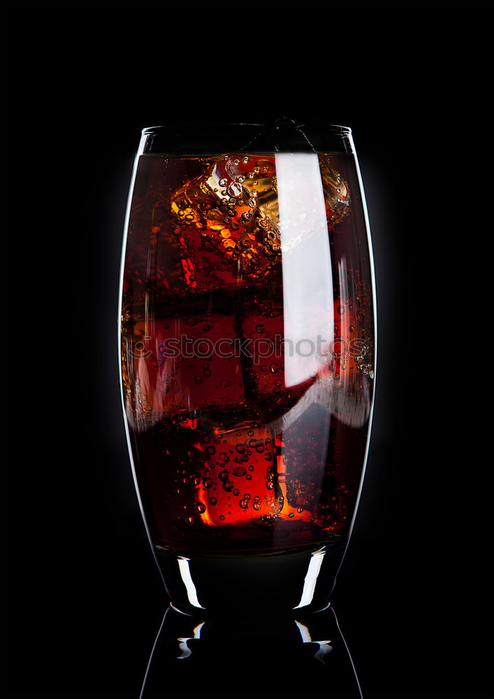 Similar – Image, Stock Photo Negroni cocktail (old fashioned)