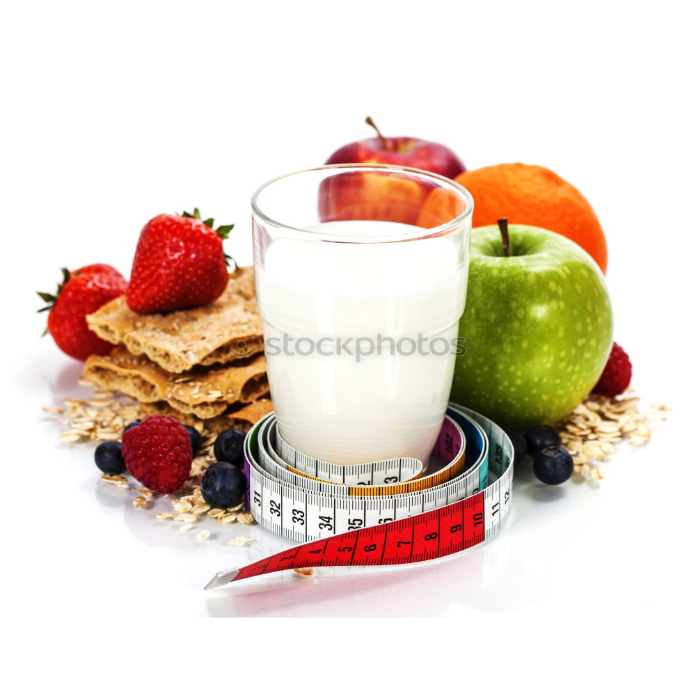 Similar – Image, Stock Photo Yogurt with cereals and strawberries