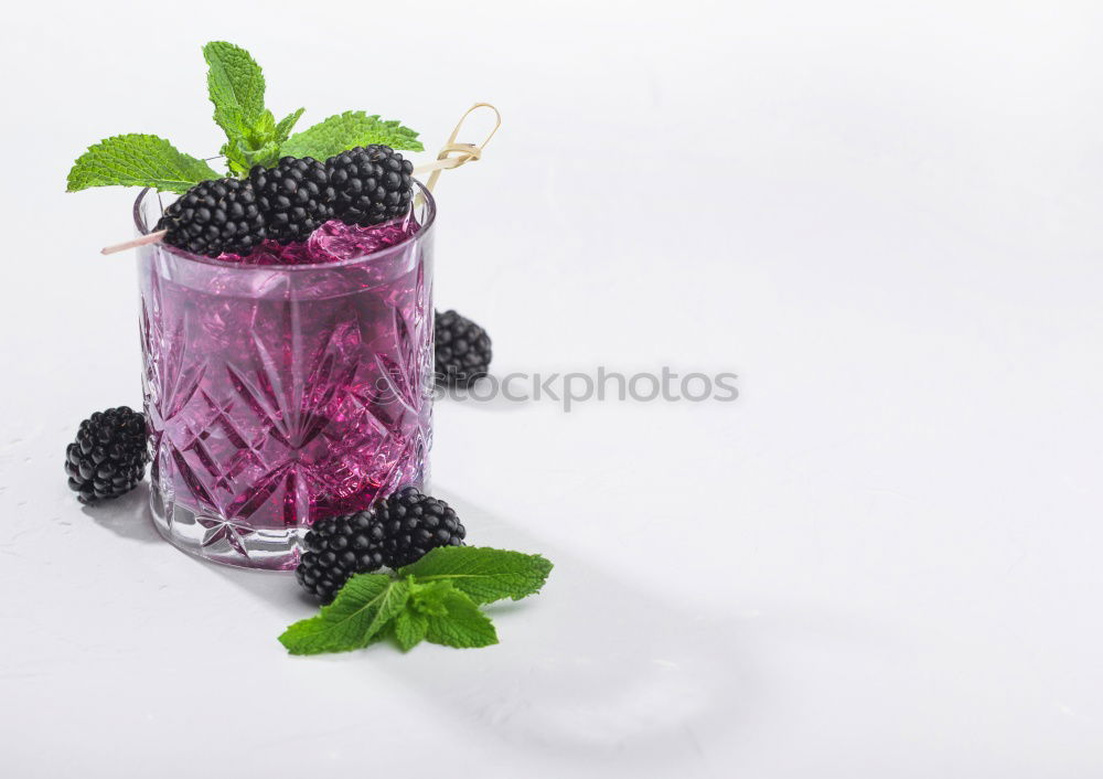 Similar – Blackberry Mocktail