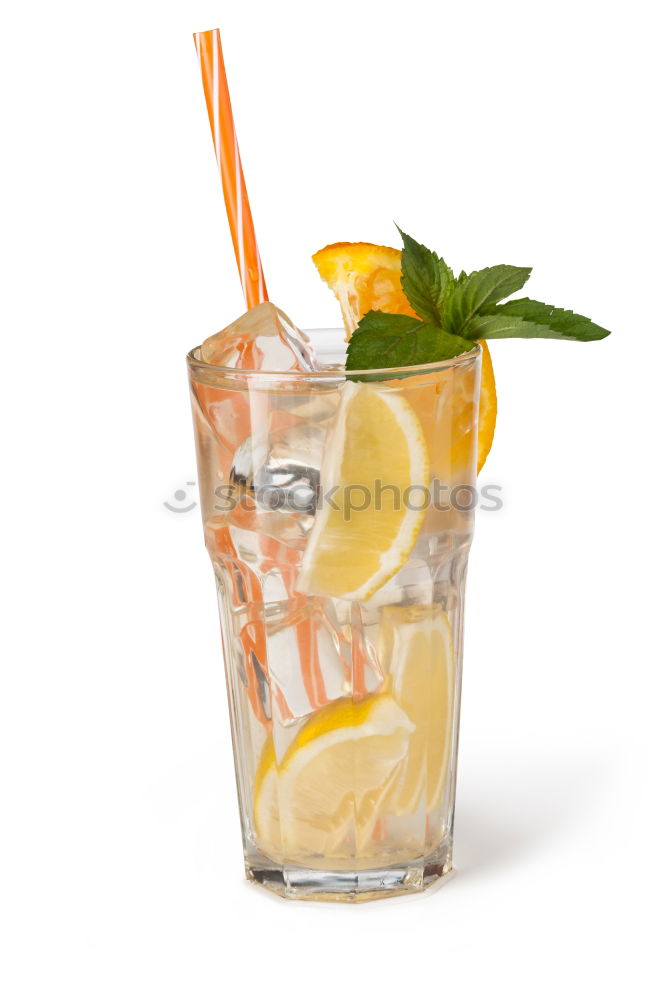 Similar – Image, Stock Photo Delicious soft drink with carrot, lemon and parsley on white table