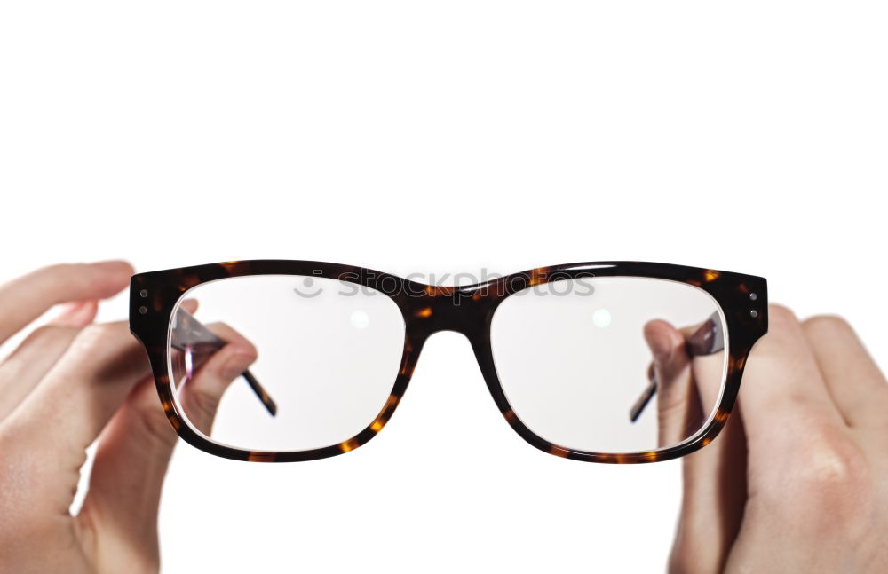 Similar – Image, Stock Photo Laser eyes? No, thank you! Glasses are In!