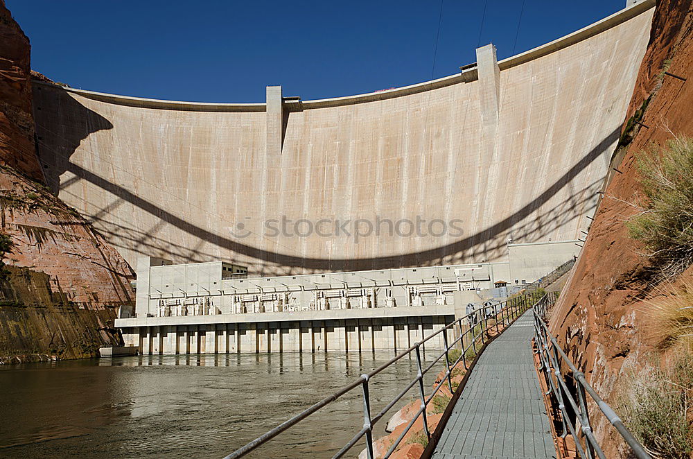 Similar – Image, Stock Photo Hoover Dam Clouds