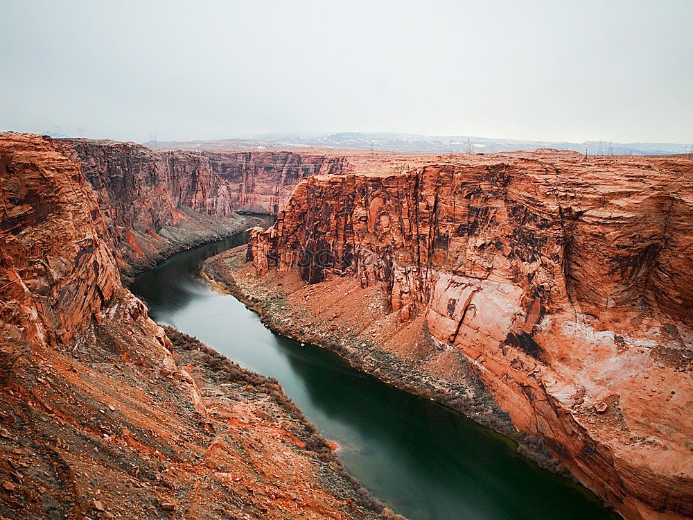 Similar – Image, Stock Photo Horseshoe Bend (Arizona) [6]