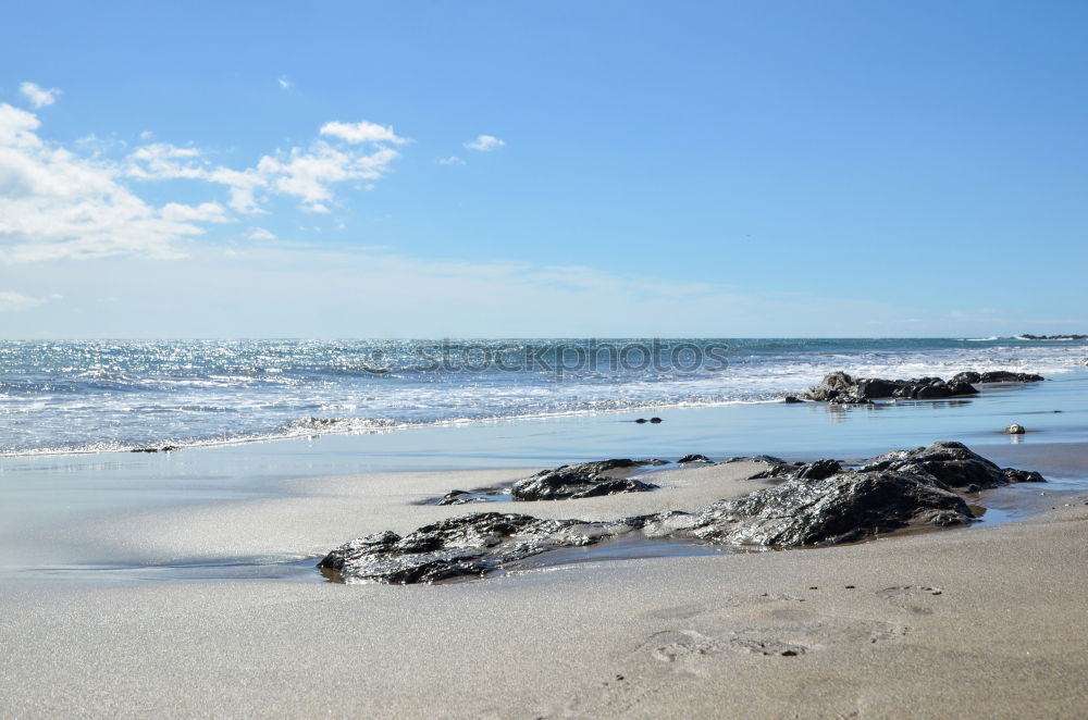 Similar – Image, Stock Photo Day at the sea Sand Water