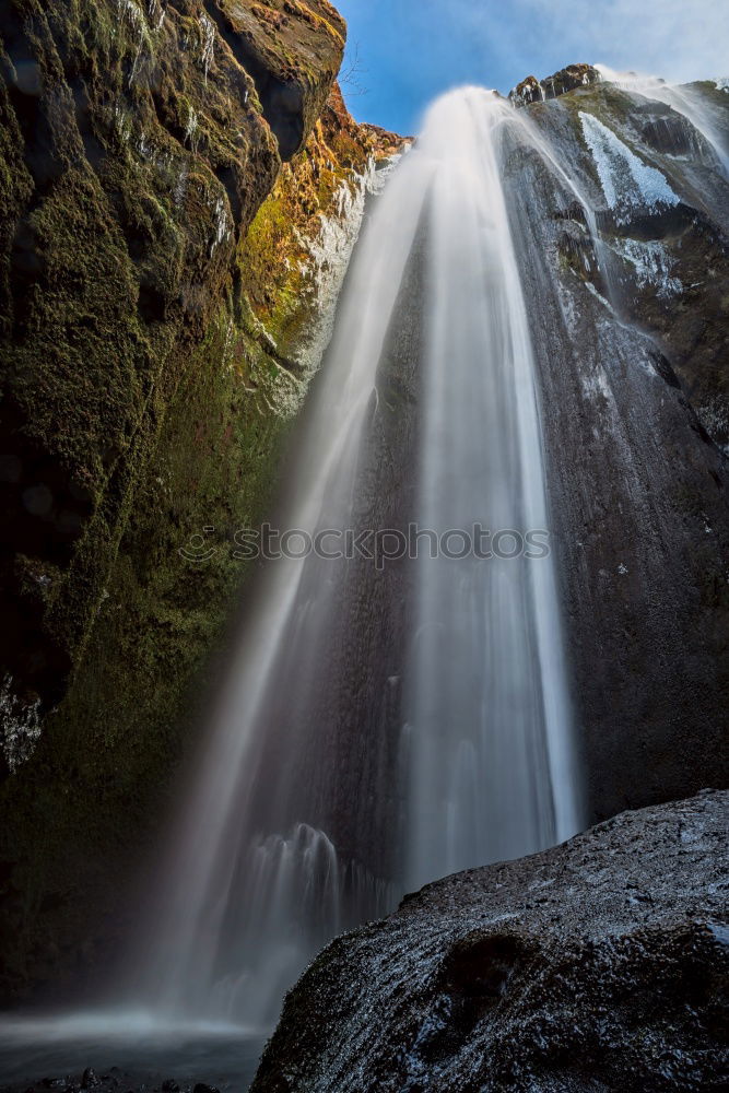 Similar – Image, Stock Photo 100 m Drop height Nature