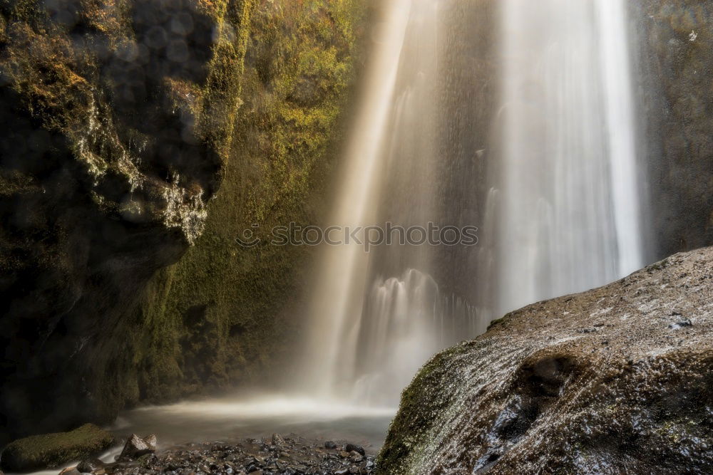 Similar – Kleiner Wasserfall