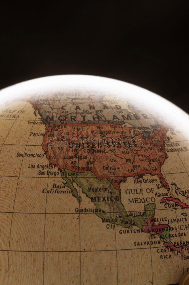 Similar – Image, Stock Photo Vintage Globe & North America