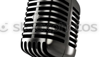 Similar – Image, Stock Photo Close-up of a microphone