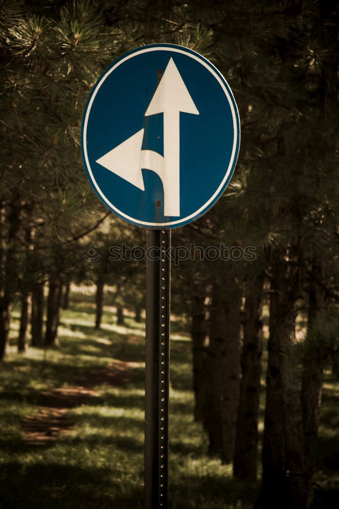 Similar – look left Street sign