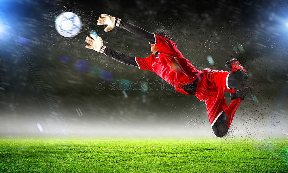 Similar – won? Soccer Soccer player